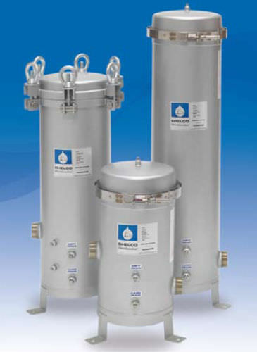 Cárter de filtro de cartuchos múltiples - 7FOS series - Shelco Filters - para líquido / de acero inoxidable / sanitario