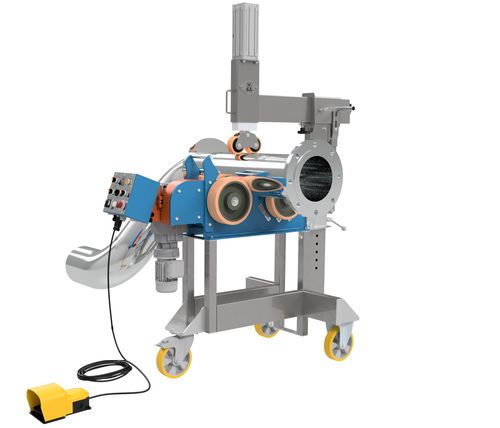 Virador de soldadura para tuberías - TR Machinery - de rodillos