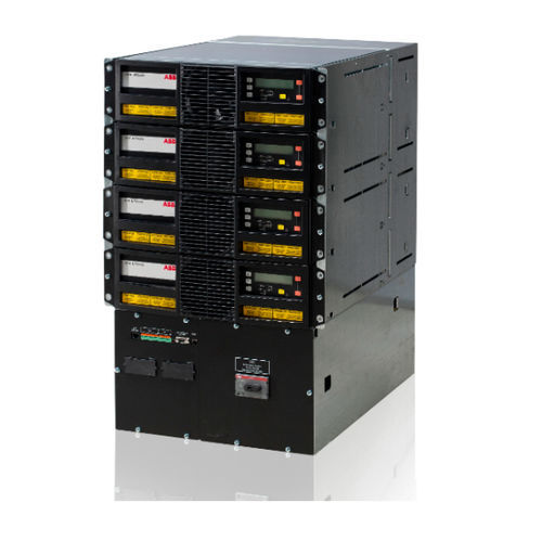 Ondulador UPS de doble conversión - DPA UPScale RI - ABB UPS and power conditioning products - trifásico / con pantalla LCD / modo ECO