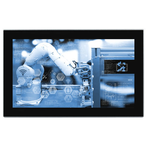 Monitor LCD - M series - ipc-core GmbH u. Co. KG - con pantalla táctil capacitiva / de red / 15,6"