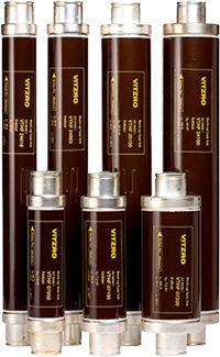 Fusible cilíndrico - VTHF2 series - VitzroEM Co., Ltd. - de protección contra cortocircuitos / limitador / de tensión media