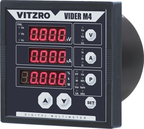 Dispositivo de medición de potencia multímetro - VIDER-M4 - VitzroEM Co., Ltd. - de potencia aparente / de potencia activa / de potencia reactiva