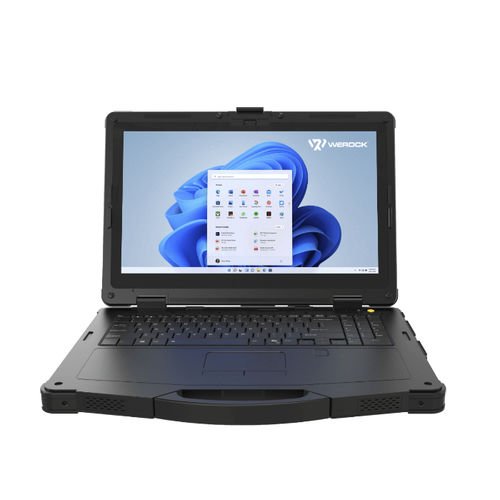 Ordenador portátil industrial - Rockbook X550 G3 - WEROCK Technologies GmbH - Intel® Core™ Ultra 5 125H / Intel® Core™ Ultra 7 155H / Windows 11