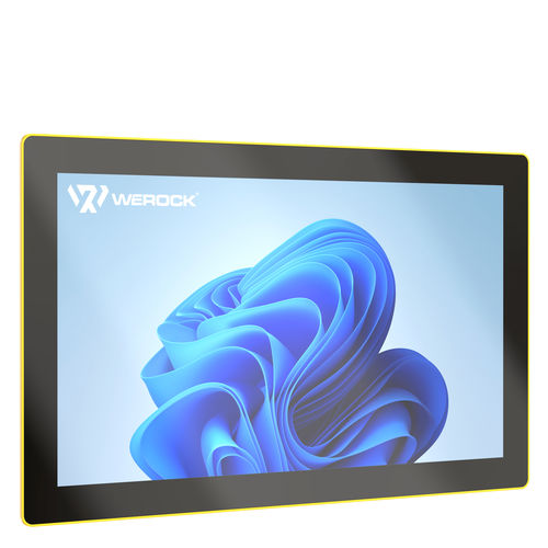 Panel PC con pantalla táctil multipuntos - Rocksmart RSC627 i5 - WEROCK Technologies GmbH - pantalla táctil capacitiva PCAP / 27" / 1920 x 1080