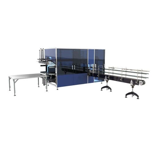 Máquina de embalaje automática - BPM-6000 - PET Technologies - con film / para botellas PET / para la industria agroalimentaria