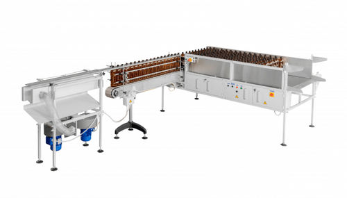 Máquina de embalaje manual - BPM-3000  - PET Technologies - con film / para botellas PET / para la industria agroalimentaria