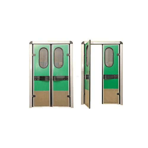 Puerta corredera vertical - Tunel Group - de guillotina / de aluminio / de PVC