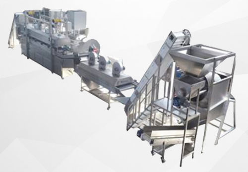 Freidora industrial batch - EKO series - KMS KAVURMA MAKİNE SAN. VE TİC. LTD. ŞTİ. - para frutos de cáscara / de acero inoxidable / rectangular