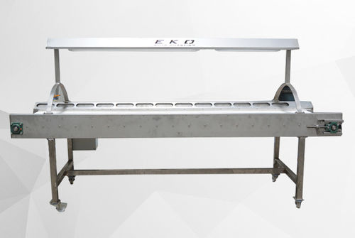Transportador de banda - EKO - 1500 - KMS KAVURMA MAKİNE SAN. VE TİC. LTD. ŞTİ. - para la industria alimentaria