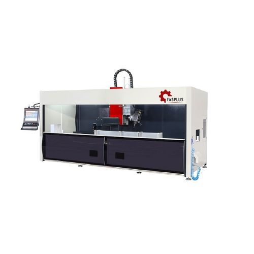 Fresadora CNC 4 ejes - Fabplus - vertical / para PVC / para aluminio