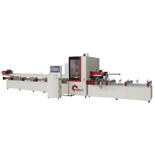 Máquina de corte para aluminio - DuoCut - Fabplus - para PVC / de perfiles / CNC