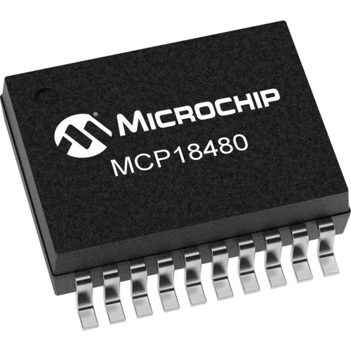 Controlador de fuentes de alimentación intercambiable en caliente - MCP18480 - Microchip Technology Inc. - circuito integrado