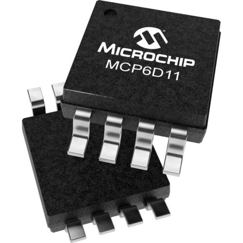 Amplificador de potencia - MCP6D11 - Microchip Technology Inc. - de tensión / diferencial / de alta velocidad