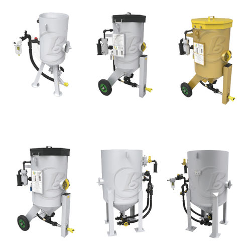 Arenadora manual - TB-4012P - Tongbao Surface Processing Equipment - a presión / móvil / para tratamiento de superficie
