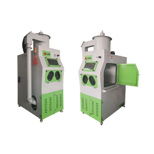 Arenadora manual - TB-SN850A - Tongbao Surface Processing Equipment - de aspiración / con mesa giratoria / para tratamiento de superficie
