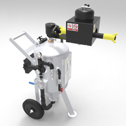 Arenadora automática - TB-DB225 - Tongbao Surface Processing Equipment - a presión / móvil / para tratamiento de superficie