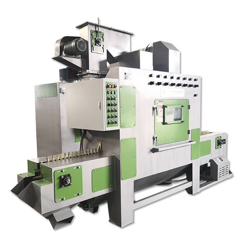 Arenadora automática - TB-SC100A - Tongbao Surface Processing Equipment - de aspiración / para tratamiento de superficie / con transportador de cinta