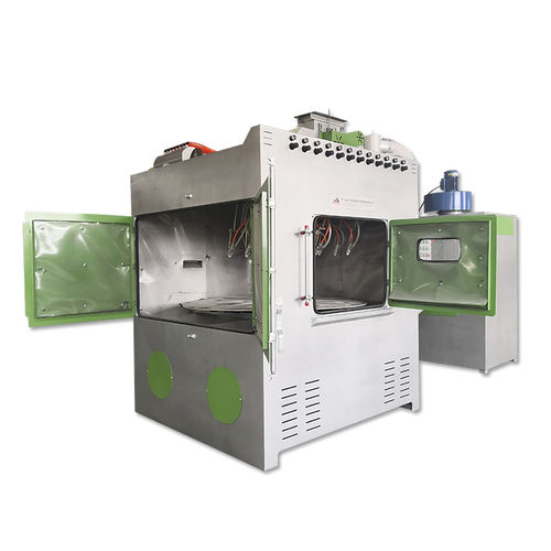 Arenadora automática - TB-SAF2000-FTA - Tongbao Surface Processing Equipment - de aspiración / con mesa giratoria / para tratamiento de superficie