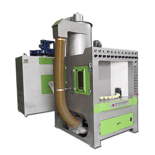 Arenadora automática - TB-SN1419-12A - Tongbao Surface Processing Equipment - de aspiración / con mesa giratoria / para tratamiento de superficie