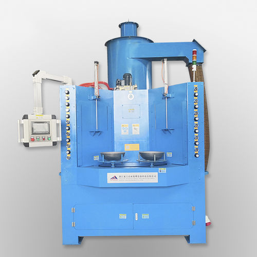 Arenadora controlada por PLC - TB-NT1820-12A - Tongbao Surface Processing Equipment - de aspiración / con mesa giratoria / para tratamiento de superficie
