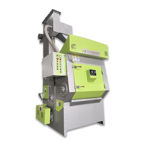 Granalladora de banda - TB-NAW 100L - Tongbao Surface Processing Equipment - de tambor / de turbina / para metal