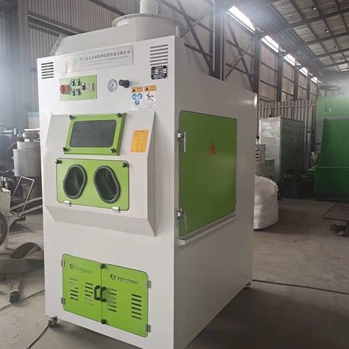 Cabina de chorro de arena de aspiración - TB-SN1200A - Tongbao Surface Processing Equipment - manual / con tabla giratoria / para altas cargas