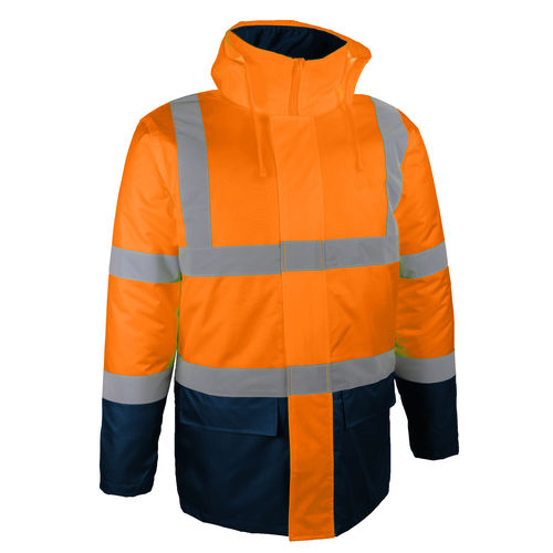 Chaqueta de trabajo - PARDO - SINGER Frères - de alta visibilidad / contra el frío / de poliéster