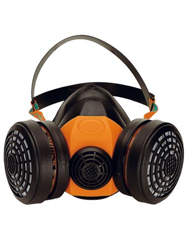 Máscara de protección semimáscara - DM756C - SINGER Frères - de 2 filtros