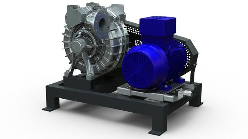 Soplador de aire - TMM BLOWER - de canal lateral / dos etapas / de accionamiento directo