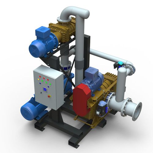 Sobrepresor de vacío de aire - VB series - TMM BLOWER - lubricado / refrigerado por agua