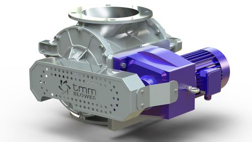 Válvula rotativa con actuador neumático - TMM BLOWER