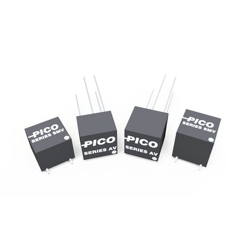Convertidor DC/DC no regulado - AV & SMV Series  - Pico Electronics - aislado / encapsulado / enchufable