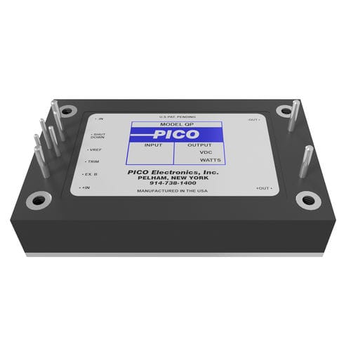 Módulo conversor DC DC regulado - QP Series - Pico Electronics - variación de intensidades de entrada 2:1 / aislado / encapsulado