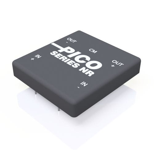 Convertidor DC/DC regulado - NR series - Pico Electronics - aislado / encapsulado / industrial