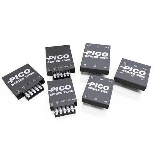Alimentación eléctrica encapsulada - SW & TSW Series - Pico Electronics - AC/DC / de salida simple / regulada