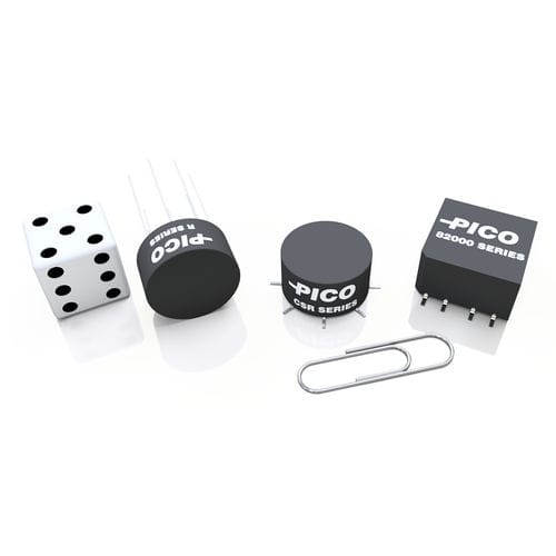 Transformador de aislamiento - R, 82000 & CSR Series - Pico Electronics - encapsulado / para la electrónica / de telecomunicación