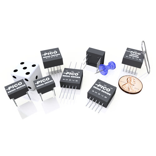 Transformador de impulsos - 68200 Series - Pico Electronics - encapsulado / para de protección / de red eléctrica