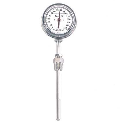 Termómetro de dilatación de líquido - 950 series - Palmer Wahl Instruments, Inc. - de esfera / para aplicaciones de calefacción, ventilación y aire acondicionado (HVAC) / de acero inoxidable
