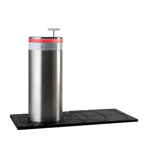 Bolardo retráctil semiautomático - Citeasy evo800 - BORNES ESCAMOTABLES ET SYSTEMES - eléctrico / de acero