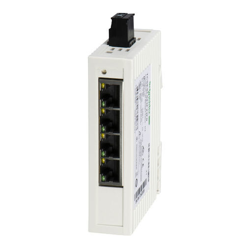 Conmutador Ethernet administrable - TCSESL043F23F0 - Schneider Electric - 4 puertos / integrado / RJ45