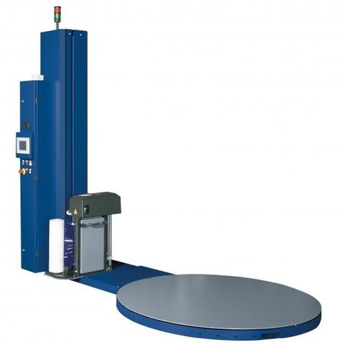 Envolvedora con plataforma giratoria - JL-A200 - Shanghai Fhope machinery co.,ltd - semiautomática / para palés / para la industria alimentaria y de la bebida
