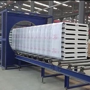 Envolvedora horizontal - Shanghai Fhope machinery co.,ltd - automática / de film estirable / con transportador