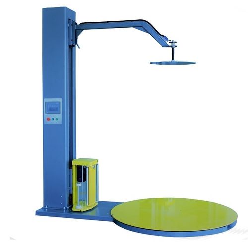 Envolvedora con plataforma giratoria - A600 - Shanghai Fhope machinery co.,ltd - semiautomática / de productos alimentarios / para palés