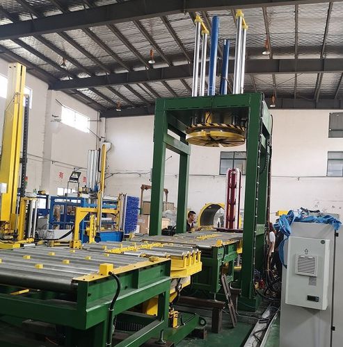 Flejadora automática - Shanghai Fhope machinery co.,ltd - para bobinas de hilo / de compresión