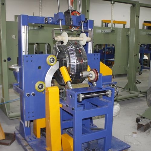 Envolvedora con anillo rotativo - Shanghai Fhope machinery co.,ltd - automática / de bobinas / para tubos flexibles