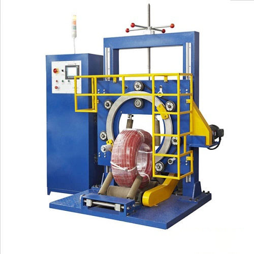 Envolvedora con anillo rotativo - FPH-300N - Shanghai Fhope machinery co.,ltd - vertical / automática / para tuberías
