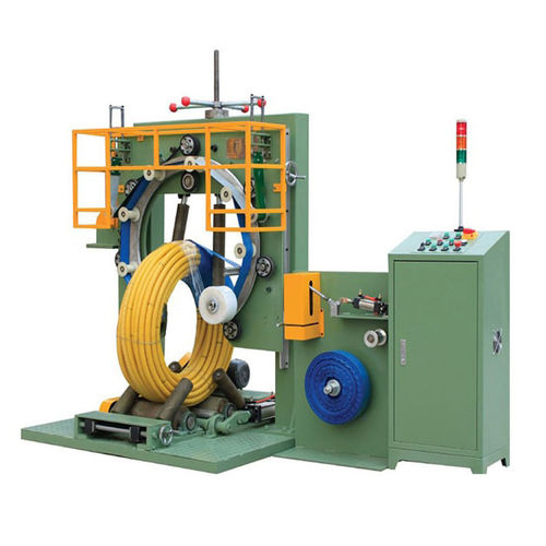Envolvedora con anillo rotativo - FPH-400W - Shanghai Fhope machinery co.,ltd - vertical / automática / de bobinas