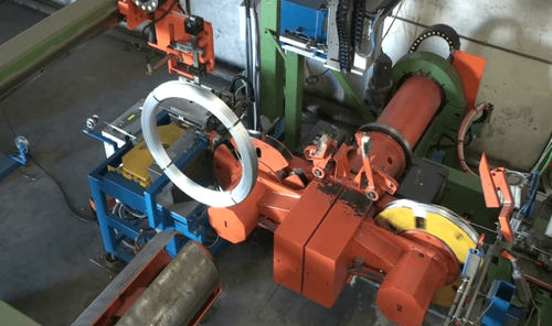 Flejadora automática - FPCL-W800 - Shanghai Fhope machinery co.,ltd - para bobinas de hilo / vertical