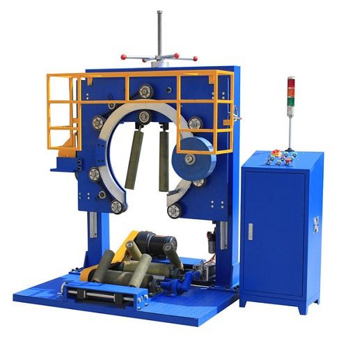 Envolvedora con anillo rotativo - FPW-300 - Shanghai Fhope machinery co.,ltd - automática / para bobinas de hilo
