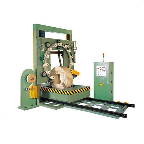 Envolvedora con anillo rotativo - FPW-600 - Shanghai Fhope machinery co.,ltd - automática / semiautomática / para bobinas de hilo